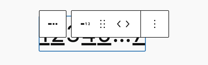 Page Numbers in the Pagination Block